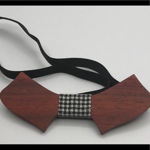 My personal brand iNFable wooden bow tie